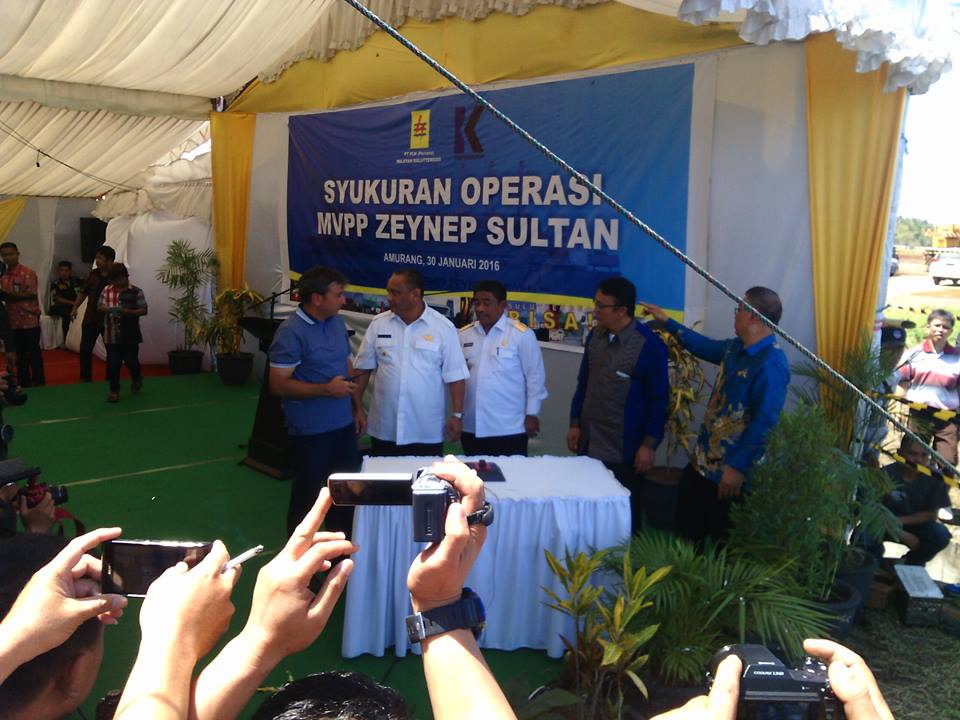 Kapal Listrik MVVP Akhirnya Beroperasi